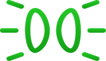 Stadslicht dashboard symbool