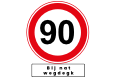 Bord A1 - 90 km/u