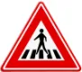 Verkeersbord J22: voetgangersoversteekplaats