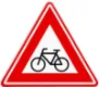 Verkeersbord J24: fietsers en bromfietsers