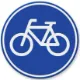 Verkeersbord G11: verplicht fietspad