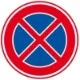 Verkeersbord E2: verbod stil te staan